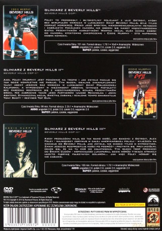 Gliniarz z Beverly Hills [BOX] [3DVD]