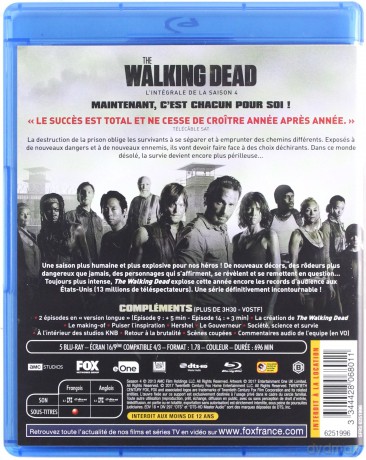The Walking Dead Season 4 (Żywe Trupy) [5xBlu-Ray]