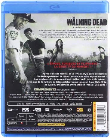 The Walking Dead Season 2 (Żywe Trupy) [3xBlu-Ray]