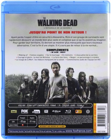 The Walking Dead Season 6 (Żywe Trupy) [6xBlu-Ray]