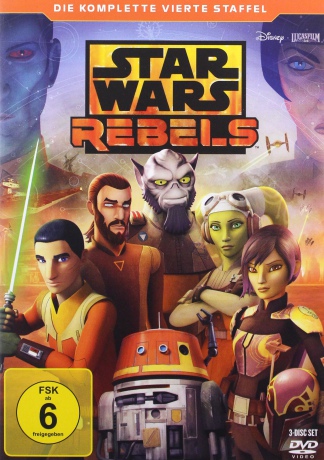Star Wars Rebels Season 4 (Star Wars: Rebelianci) [3DVD]