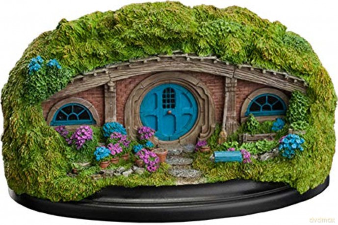 Hobbit Trilogy Hobbit Hole - 36 Bagshot Row - Blue Door