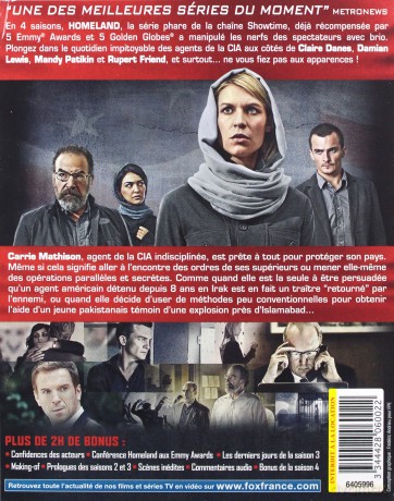 Homeland Season 1-4 [BOX] [12xBlu-Ray]