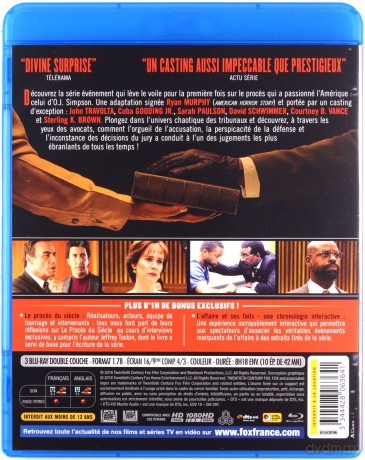 American Crime Story: The People v. O.J. Simpson [3xBlu-Ray]