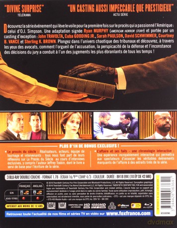 American Crime Story: The People v. O.J. Simpson [3xBlu-Ray]