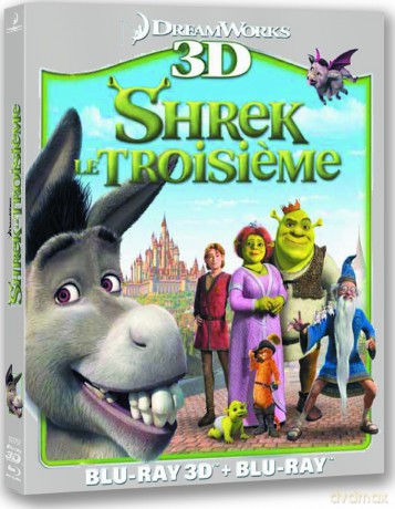 Shrek the Third (Shrek trzeci) [Blu-Ray 3D]+[Blu-Ray]