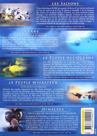 Himalaya / Winged Migration / Oceans / Kingdom of the Oceans / Seasons (Himalaya / Makrokosmos - Podniebny taniec / Oceany / Kingdom of the Oceans / Królestwo) [BOX] [6DVD]