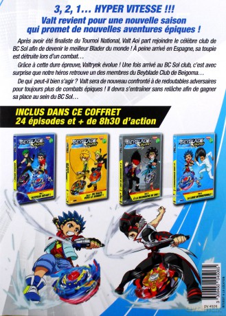 Beyblade Burst: Season 2 Vol. 1-4 [4DVD]