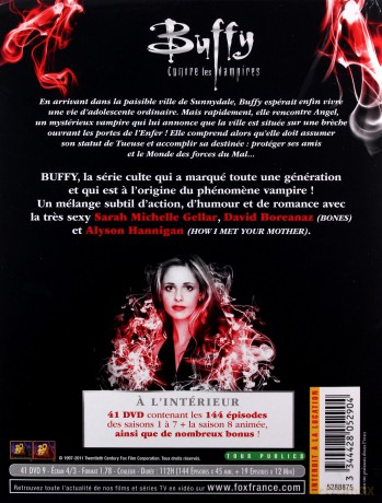 Buffy the Vampire Slayer Season 1-7 (Buffy: Postrach wampirów) [BOX] [41DVD]
