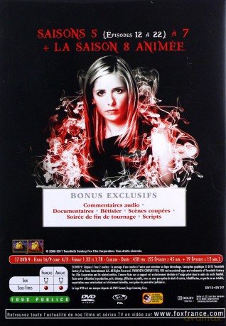 Buffy the Vampire Slayer Season 5-7 (Ep. 12-22) (Buffy: Postrach wampirów) [BOX] [17DVD]