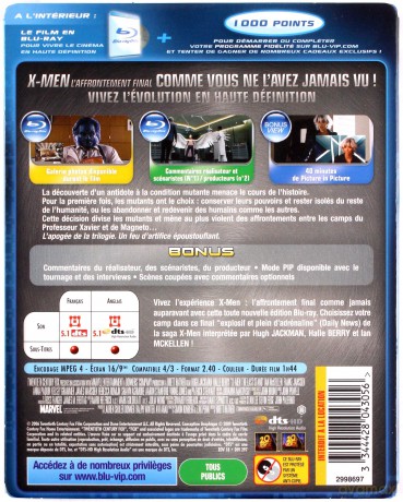 X-Men: Ostatni bastion [Blu-Ray]