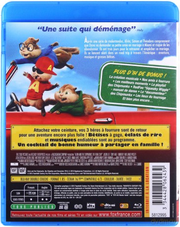Alvin and the Chipmunks: The Road Chip (Alvin i wiewiórki: Wielka wyprawa) [Blu-Ray]