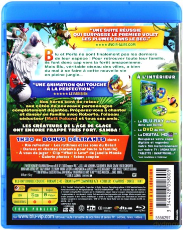 Rio 2 [Blu-Ray]+[DVD]