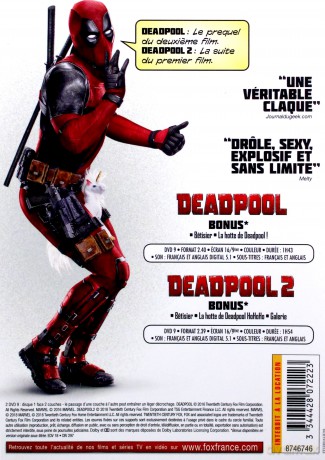 Deadpool 1-2 [2DVD]