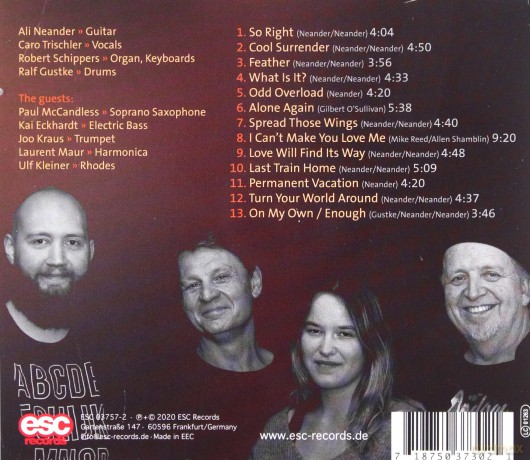 Ali Neander Organ Quartet: Jazz Songs [CD]