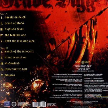 Grave Digger: Liberty Or Death [Winyl]