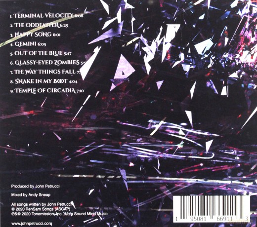 John Petrucci: Terminal Velocity (digipack) [CD]