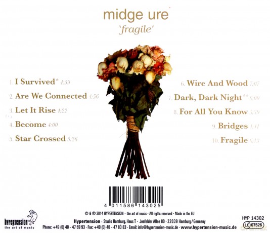 Midge Ure: Fragile [CD]