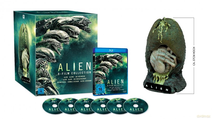 Alien 1-6 Collection [BOX] [6xBlu-Ray]+[FIGURKA]