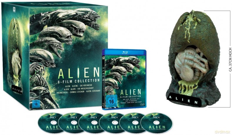 Alien 1-6 Collection [BOX] [6xBlu-Ray]+[FIGURKA]