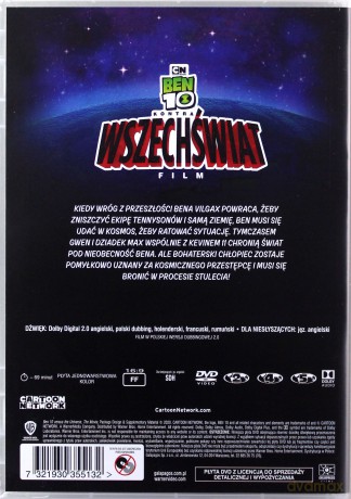 Ben 10 Kontra Wszechświat [DVD]