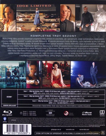 Westworld Sezon 1-3 [BOX] [9xBlu-Ray]