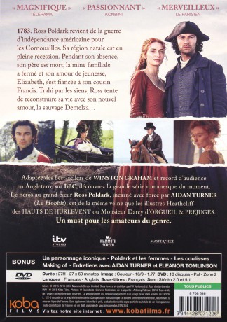 Poldark Season 1-3 (Wichry losu) [BOX] [10DVD]