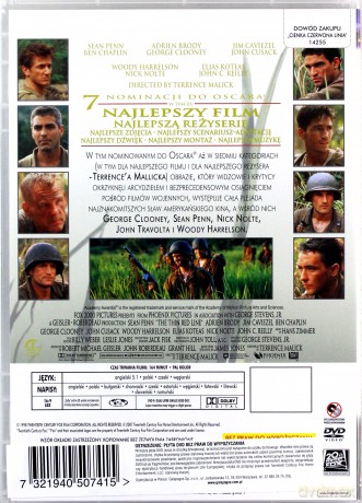Cienka czerwona linia [DVD]