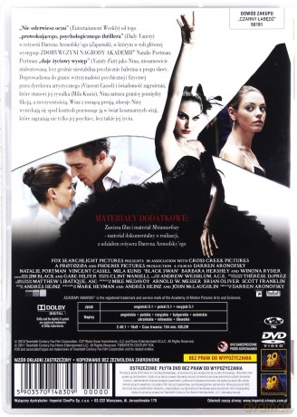 Czarny Łabędź [DVD]
