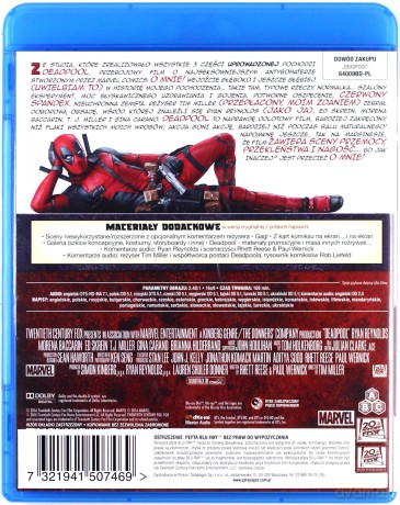 Deadpool [Blu-Ray]