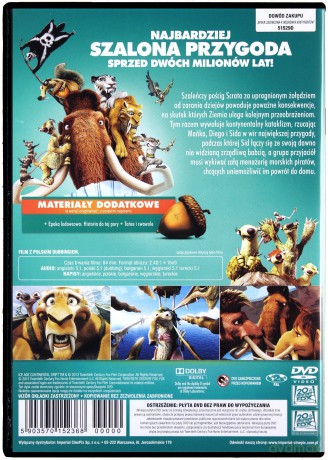 Epoka Lodowcowa 4: Wędrówka Kontynentów [DVD]