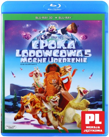 Epoka Lodowcowa 5: Mocne Uderzenie [Blu-Ray 3D]+[Blu-Ray]