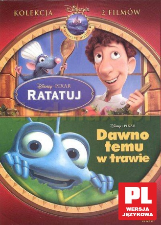 Ratatuj / Dawno temu w trawie (Disney) [BOX] [2DVD]