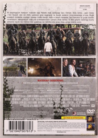 Ewolucja Planety Małp [DVD]