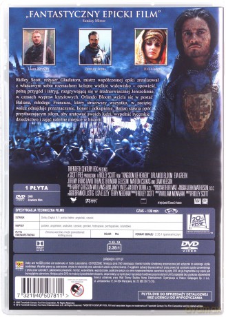 Królestwo Niebieskie [DVD]