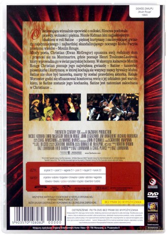 Moulin Rouge ! [DVD]