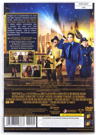 Noc w Muzeum: Tajemnica Grobowca [DVD]