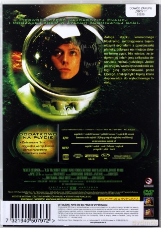 Obcy: Ósmy Pasażer Nostromo [DVD]