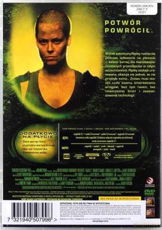 Obcy 3 [DVD]