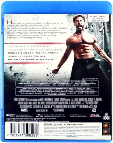 Wolverine [Blu-Ray 3D]+[Blu-Ray]