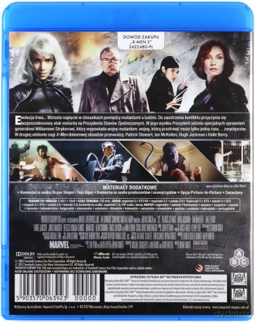 X-Men 2 [Blu-Ray]