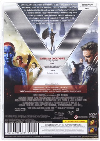 X-Men: Przeszłość, Która Nadejdzie [DVD]