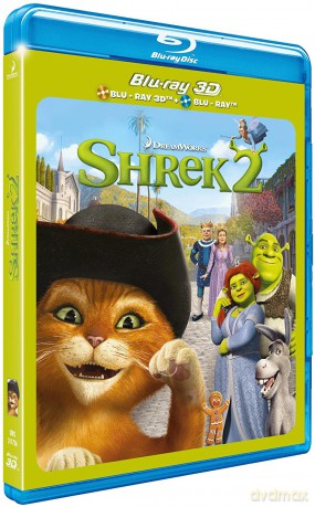 Shrek 2 [Blu-Ray 3D]+[Blu-Ray]