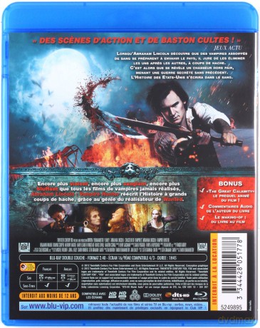Abraham Lincoln: Vampire Hunter (Abraham Lincoln: Łowca wampirów) [Blu-Ray]