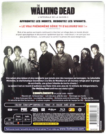 The Walking Dead Season 3 (Żywe Trupy) (steelbook) [5xBlu-Ray]