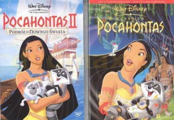 Pocahontas / Pocahontas 2. Podróż do Nowego Świata (Disney) [2DVD]