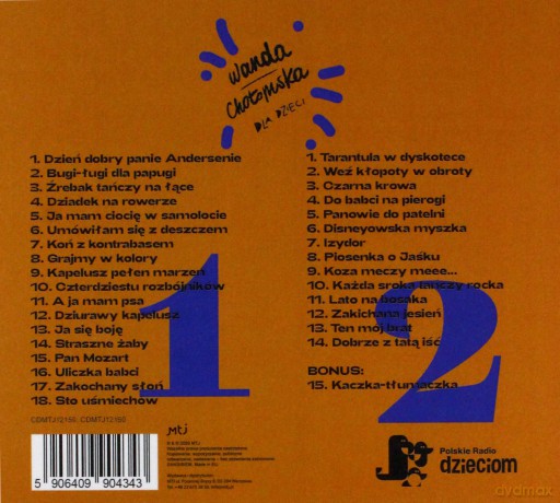 Dla dzieci: Wanda Chotomska [2CD]