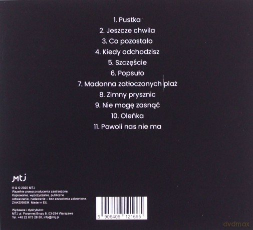 Jacek Bryndal: Powoli nas nie ma [CD]