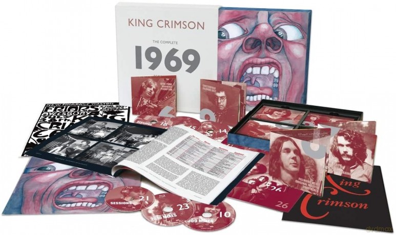 King Crimson: Complete 1969 Recordings [BOX] [4xBlu-Ray]+[2DVD]+[20CD]