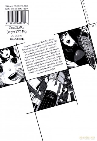 Kakegurui - Szał hazardu (Tom 6) - Homura Kawamoto [KOMIKS]